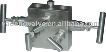 Female Thread Three Series Valves,5-valve manifold