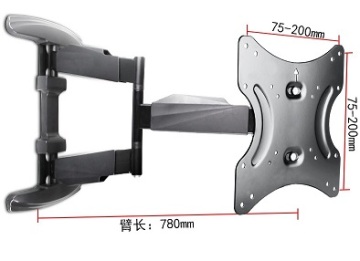 TV full motion mount for display up to 47 inch