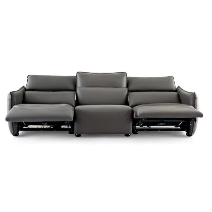 Living Room Furniture Recliner Leather Sofa Sets