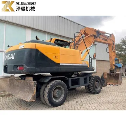 Korea Imported Used Hyundai R210 Excavator Wheels R210W/R210W-9
