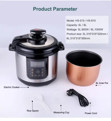 Wmf Lino Multi-Function Electric Pressure Cooker 8 in 1 900W 220V CE Household