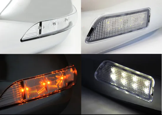 Toyota hiace KDH 200 2005-2016 modified electric chrome LED rear view side mirror car accessories