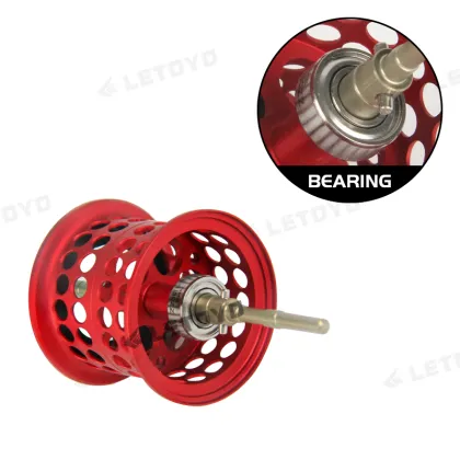 LETOYO Micro Aluminum Spool for ABU Garcia Bmax Pmax Smax Bait Casting Reel