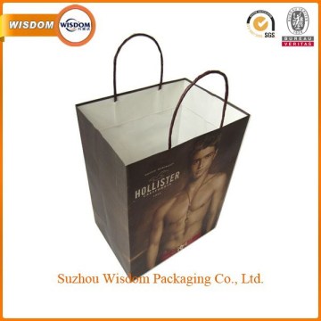 custom retail kraft paper bag