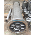 Steam water heating static mixer