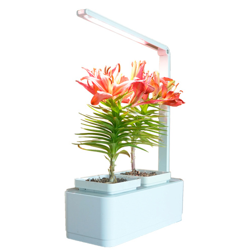 Intelligente LED-Licht-Hydroponik-Systeme Indoor-Blumentopf