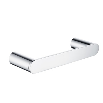 Stainless Steel Wall-Mounted Bathroom Towel Rack with Hanging Towel Ring