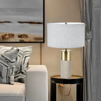 HUAYI Wholesale E27 Nordic Luxury Portable Table Light