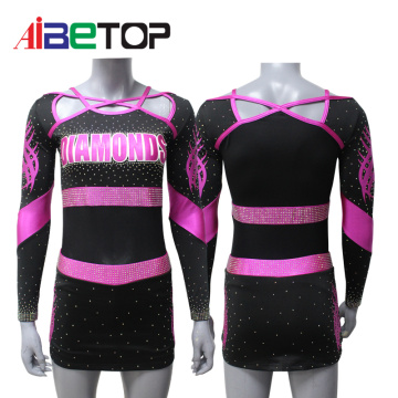 Roupas de torcida de torcida e dança personalizadas