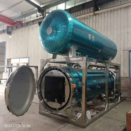 Rotary Autoclave for PP/HDPE Bottles - Evaporated Milk Sterilizer