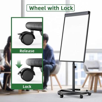 WEYOUNG Mobile Magnetic Dry Erase Board on Easel