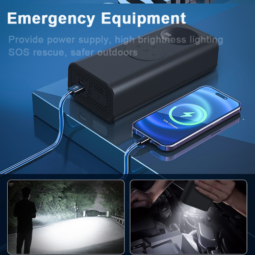Car Battery Tire Inflator Portable Compressor Jump Starter