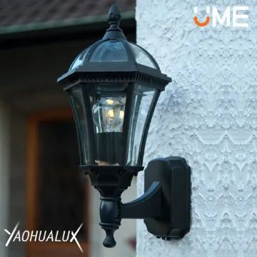 Material,Die-cast Aluminium Glass Outdoor Wall lighting