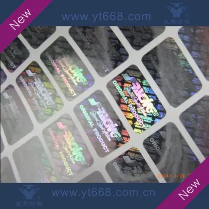 hologram laser sticker