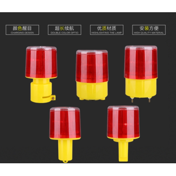 Solar Road Construction Led Barricade Warning Light