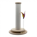 Luxury Durable Eco-Friendly Wooden Sisal Cat Tree with Feeder & Scratcher Multi-Functional Indoor Pet Furniture
