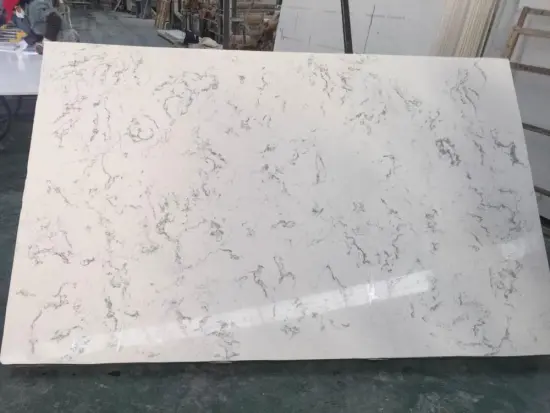 Wholesale largest size white artificial quartz stone