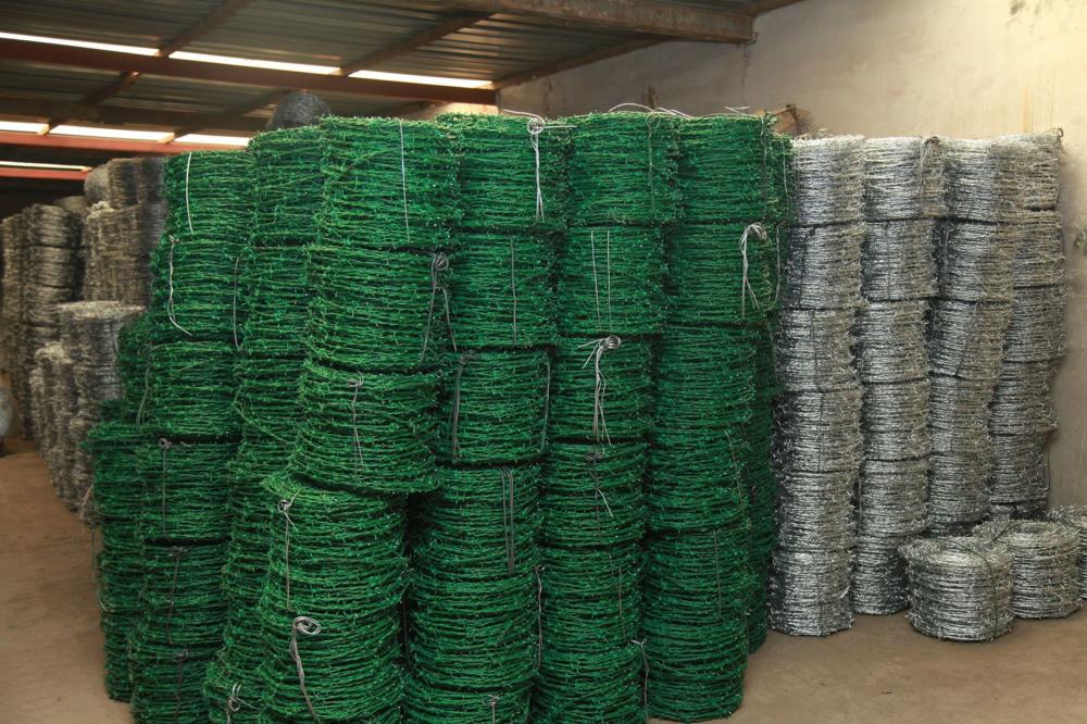 PVC Galvanized Barbed Wire 450mm 10 gauge