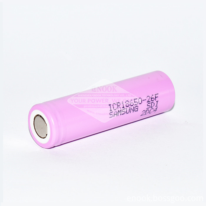Samsung 26f 18650 Battery 2600mah, Bossgoo.com의 고품질 Samsung 26f 18650 ...