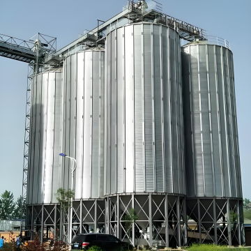 Livestock Feed Silo Equipment for Grain Storage and Main Feed Line
