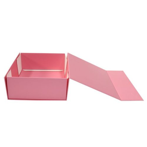 Luxury Pink Foldable Gift Boxes for Birthdays etc