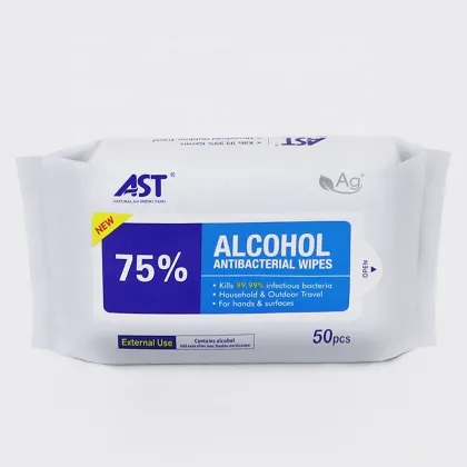 75% Alcohol Antibacterial Cleaning Wipes OEM