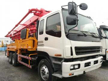 Camión bomba Sany ISUZU remanufacturado de 37 m