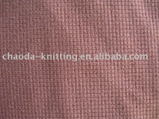 corduroy fabric: Check Velvet