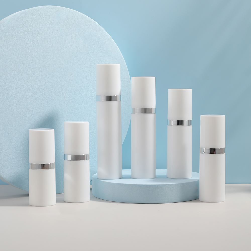 Custom Plastic Airless Pump Bottles Lotion Containers