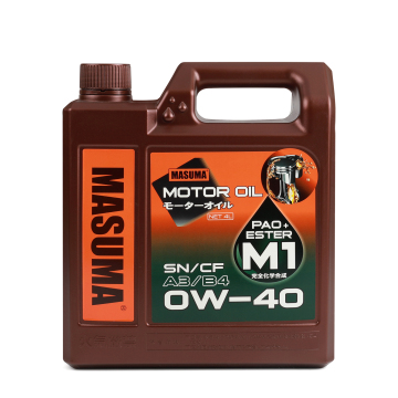 Masuma M1 0W -40 4L - Lubrificante del motore di marca giapponese
