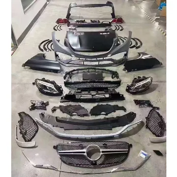 2010-2015 ML-Class W166 Body Kits: GLE63 Style Headlights, Taillights, Bumpers, Hood, and Fenders for Mercedes-Benz