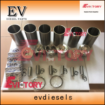 KOMATSU 6D102 rebuild overhaul kit gasket bearing piston