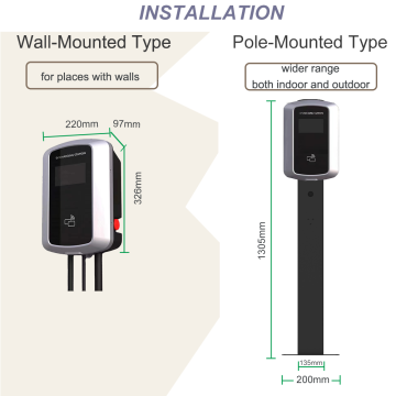 11kW Charging Pile Advertising Screen OCPP