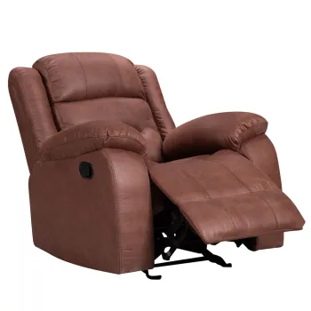 Velvet Fabric Lazy Rocker Recliner Chair - Promotional Recliner Sofa