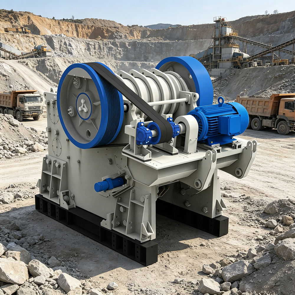 modular design jaw crusher