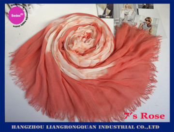 100% Cotton Tie-Dyeing Lady's fashion scarf