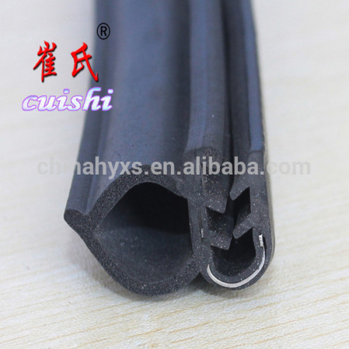 soundproof and shockproof auto door rubber seal