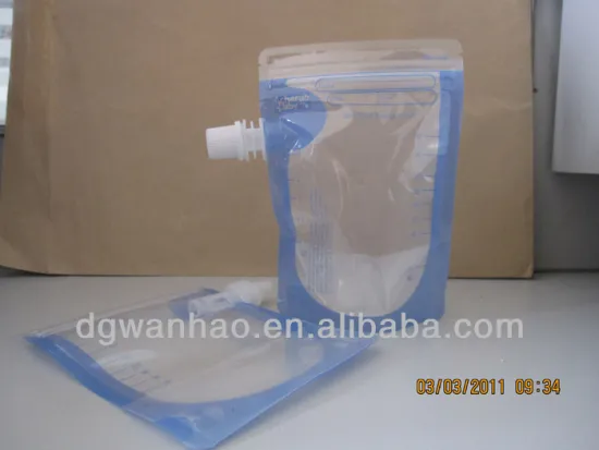 Custom Reusable water spout pouch