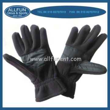 2015 fashion design polyester fleece winter gloves