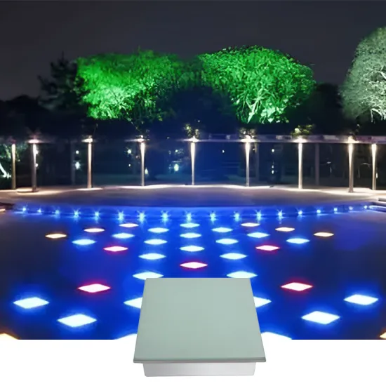 3W 7W IP67 Stainless Steel Recessed Inground Brick Lights for Garden with Frosted Glass