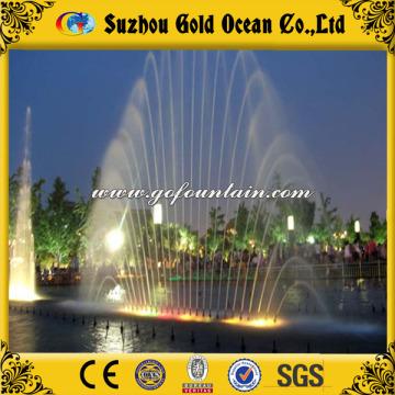 Peacock's Tail Shape Spray Fountain for Large Lake