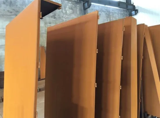 Weathering steel ASTM A242 A588 SPA-H steel plate
