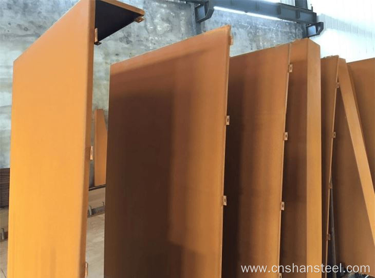 Resistance Corrosion Hot Rolled Weathering Steel Plate