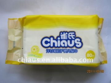 Chiaus Camomile Custom China Baby Wet Wipe 80pcs