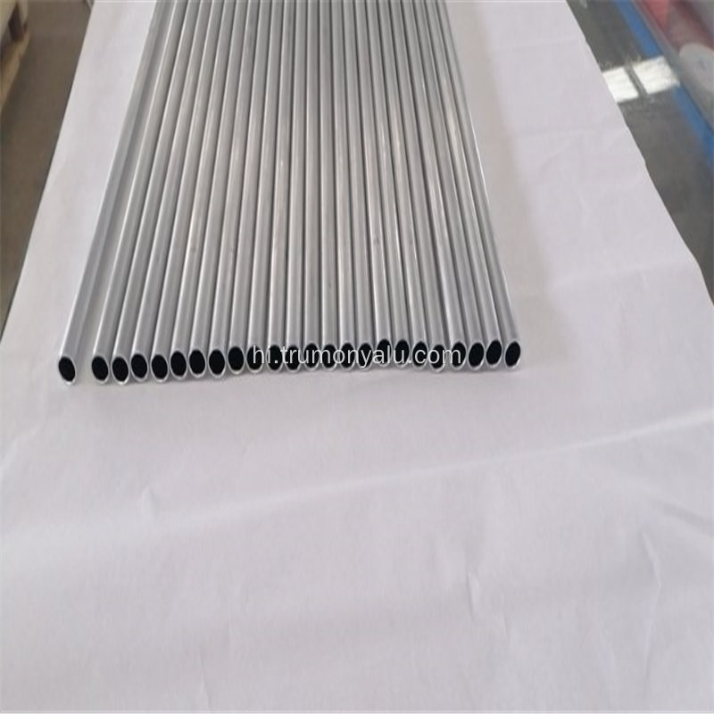 6061 T5 T6 L450mm एक्सट्रूज़न Anodize गोल ट्यूब