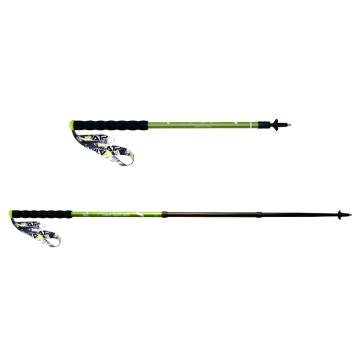 Custom Logo Telescoping Trekking Poles with XATP EVA Handle and Inner Lock System - 3 Sections