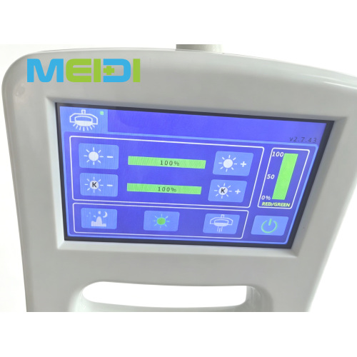 2026 New Starry Sky LED Surgical Shadowless Lamp Double Dome Touch Screen Display Greatly Reduce Shadow Hospital Operating Room