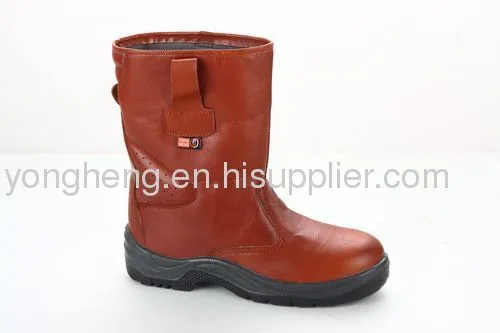 Red Waterproof Work Boots 