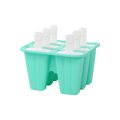 6Cavity תבנית גלידת סיליקון לשימוש חוזר