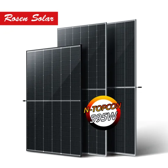 N-Topcon PV Module: 595W Mono Crystalline Solar Panels for Roof Mounting Systems